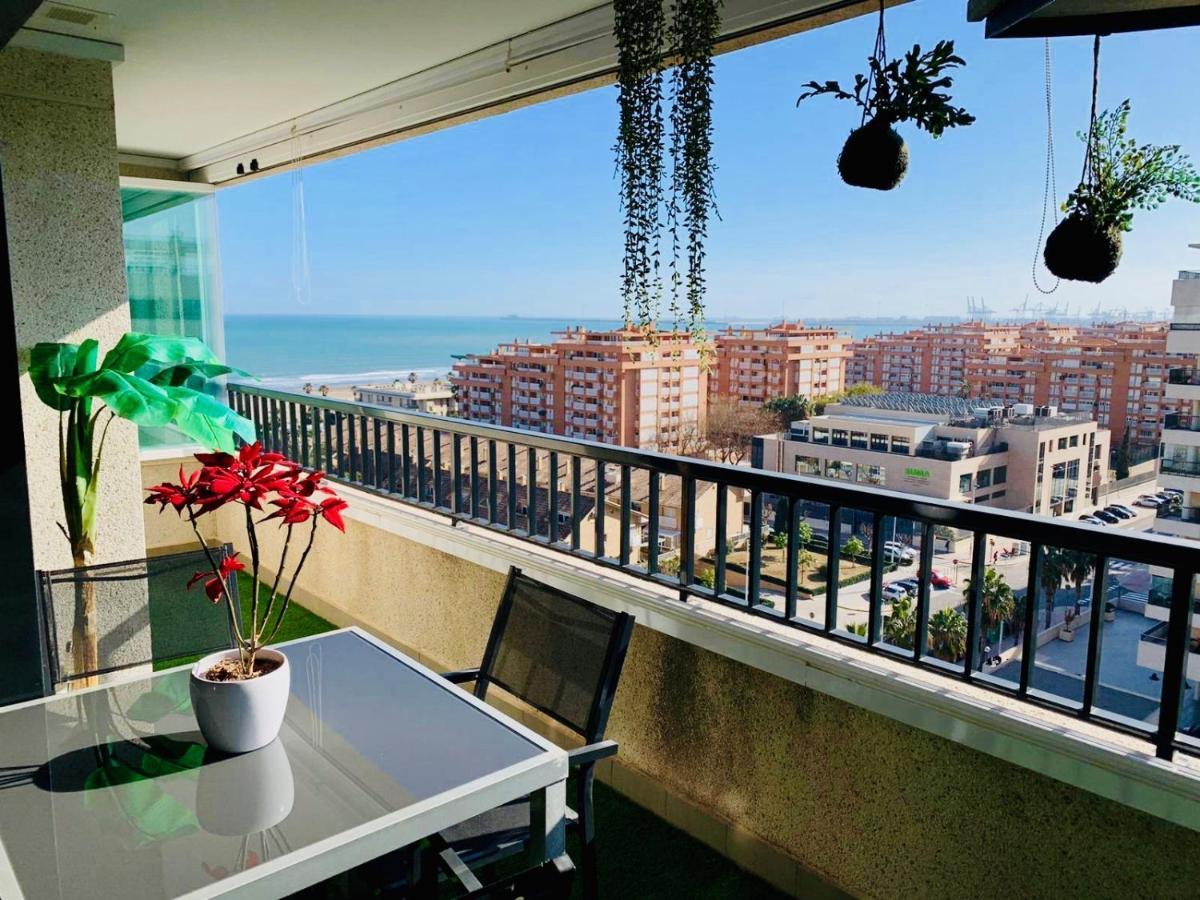 Non Stress Atico Duplex Con Vistas Al Mar Apartment Valencia Luaran gambar