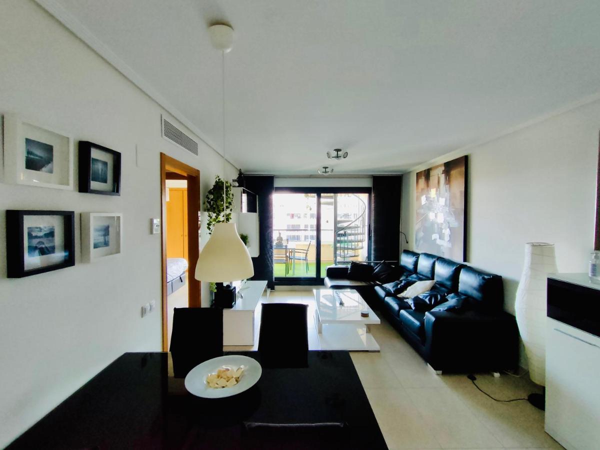 Non Stress Atico Duplex Con Vistas Al Mar Apartment Valencia Luaran gambar