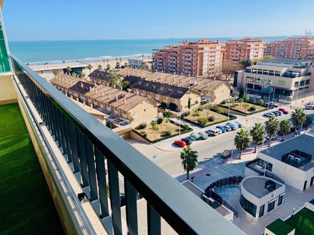 Non Stress Atico Duplex Con Vistas Al Mar Apartment Valencia Luaran gambar