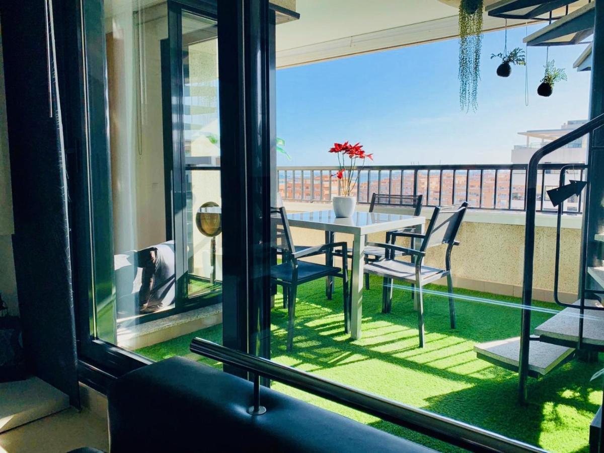 Non Stress Atico Duplex Con Vistas Al Mar Apartment Valencia Luaran gambar