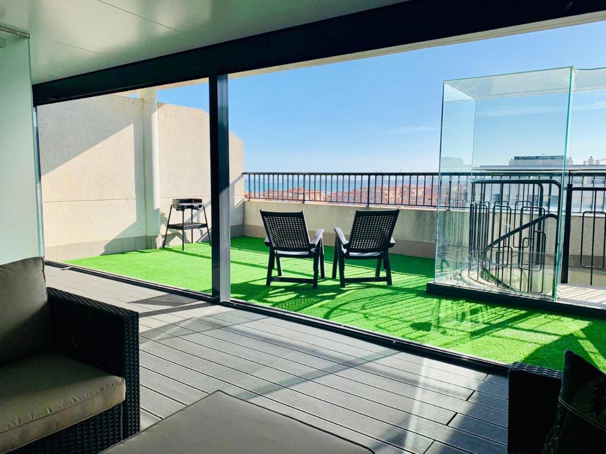 Non Stress Atico Duplex Con Vistas Al Mar Apartment Valencia Luaran gambar