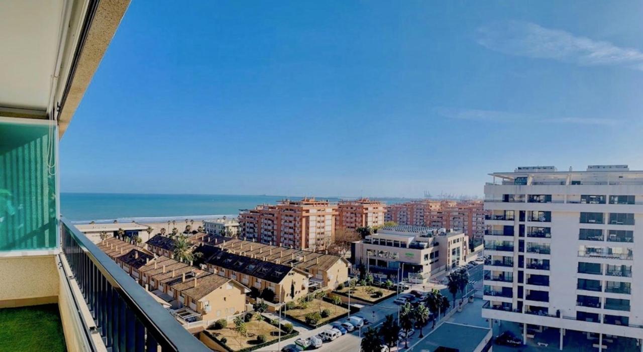 Non Stress Atico Duplex Con Vistas Al Mar Apartment Valencia Luaran gambar