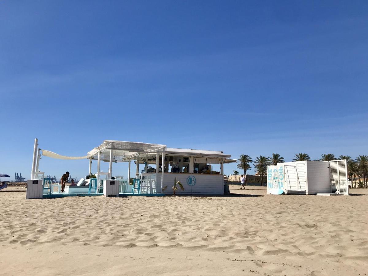 Non Stress Atico Duplex Con Vistas Al Mar Apartment Valencia Luaran gambar